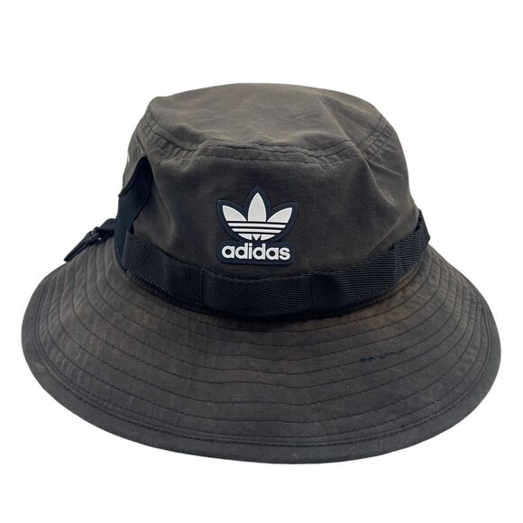 Adidas Originals Utility 2.0 Boonie Bucket Hat Black Faded - Picture 1 of 6